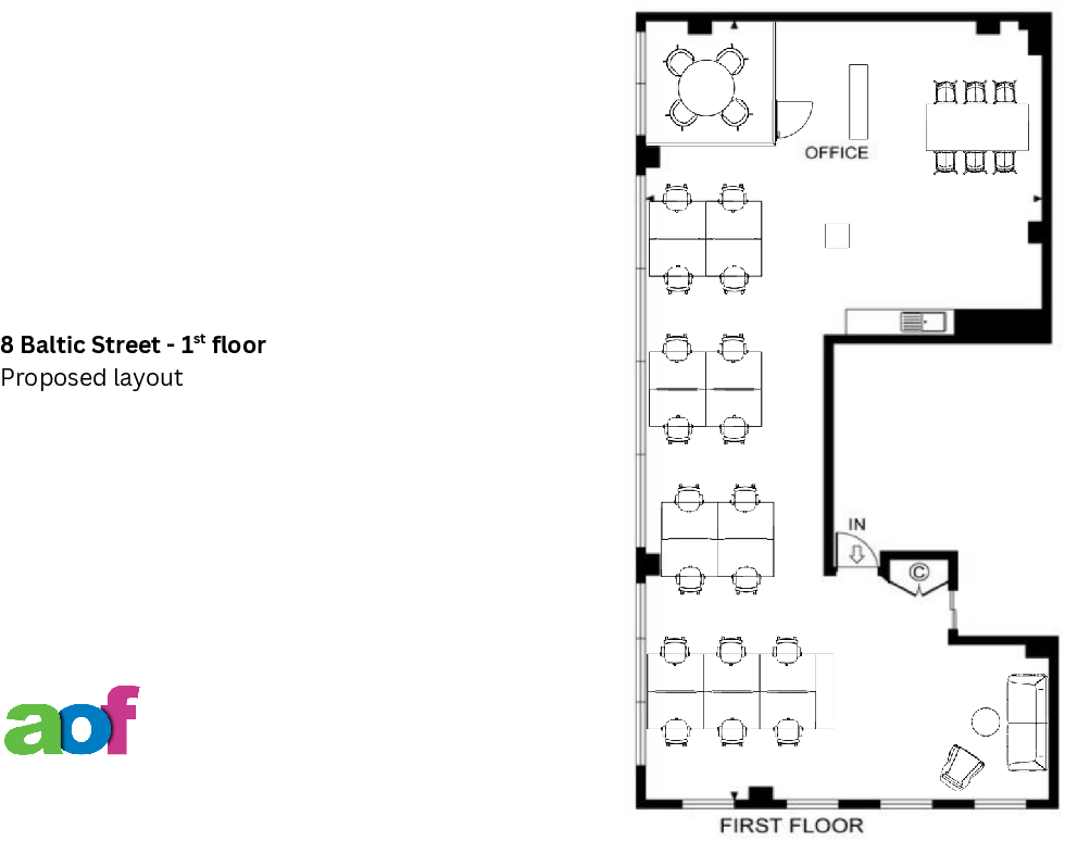 8 Baltic St - First Floor
