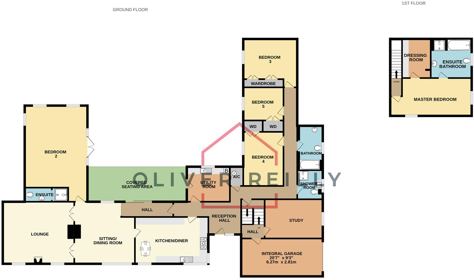 The Limes, Low Street, Elston, Newark floorplan