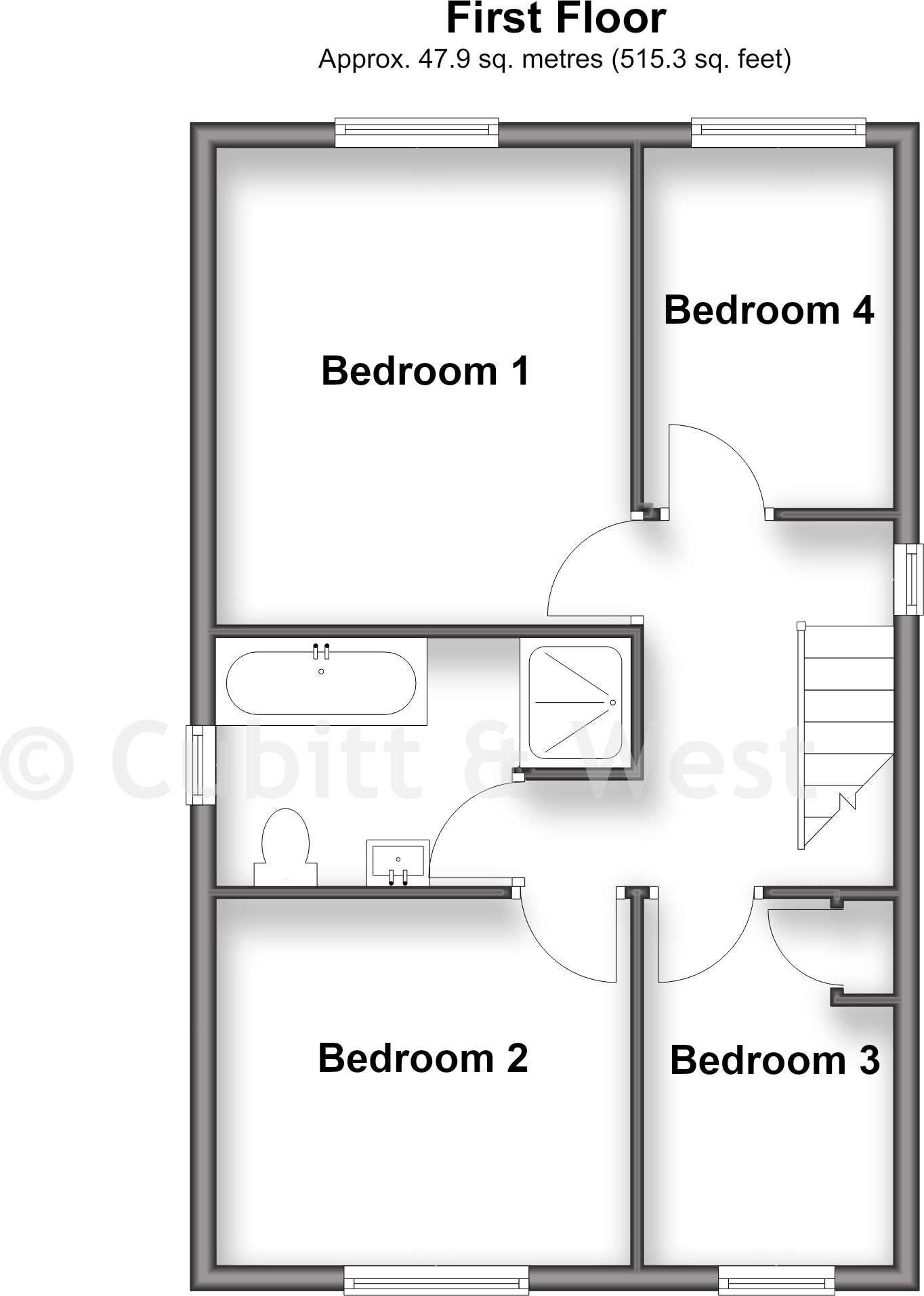Glynn Rise, Peacehaven, East Sussex floorplan
