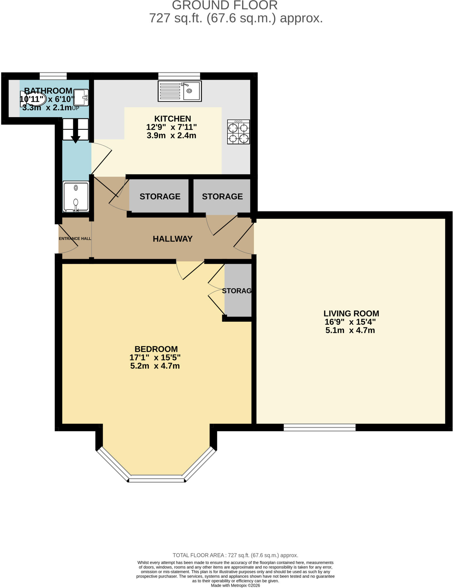 Langleigh Farm House, Ilfracombe, North Devon, EX34 floorplan