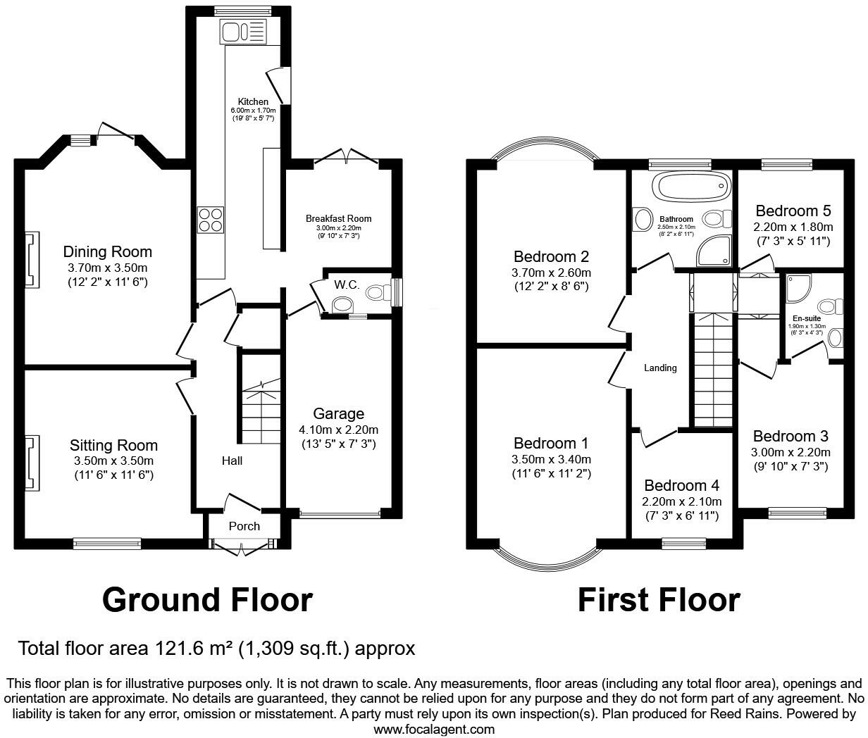 St. Columba Road, Bridlington, East Yorkshire, YO16 floorplan