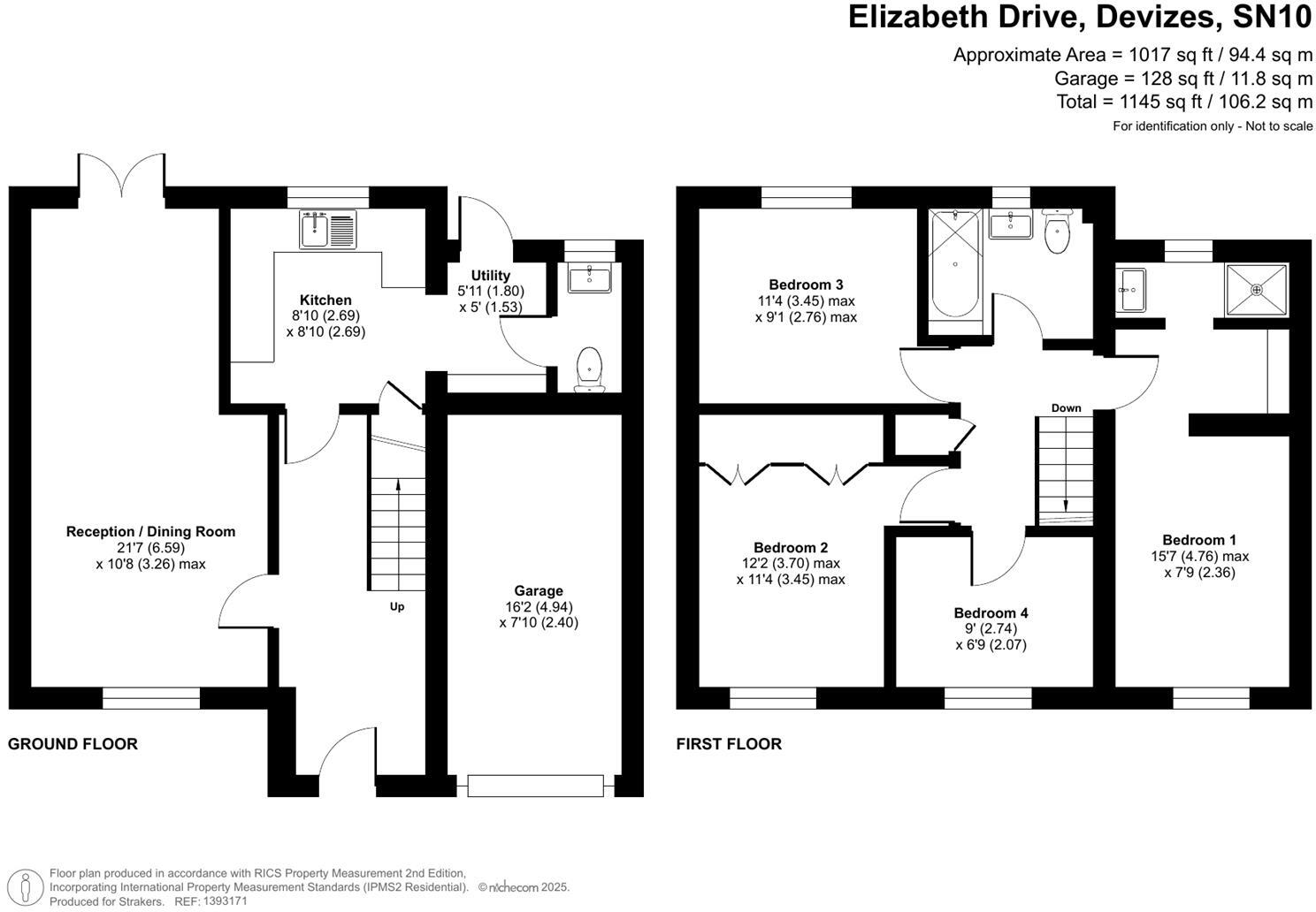 Elizabeth Drive, Devizes, SN10 floorplan