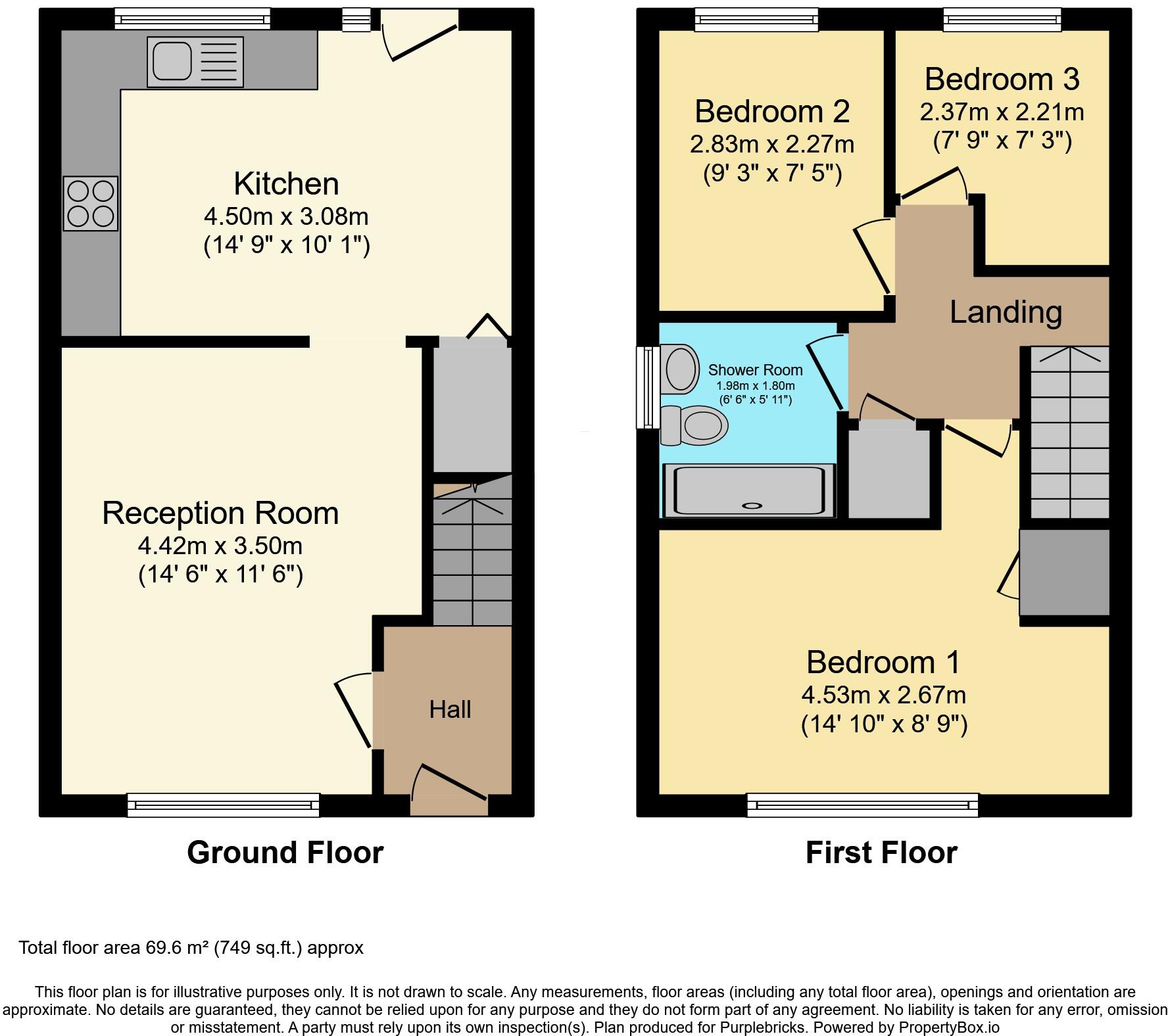 Brecongill Close, Hartlepool, TS24 floorplan