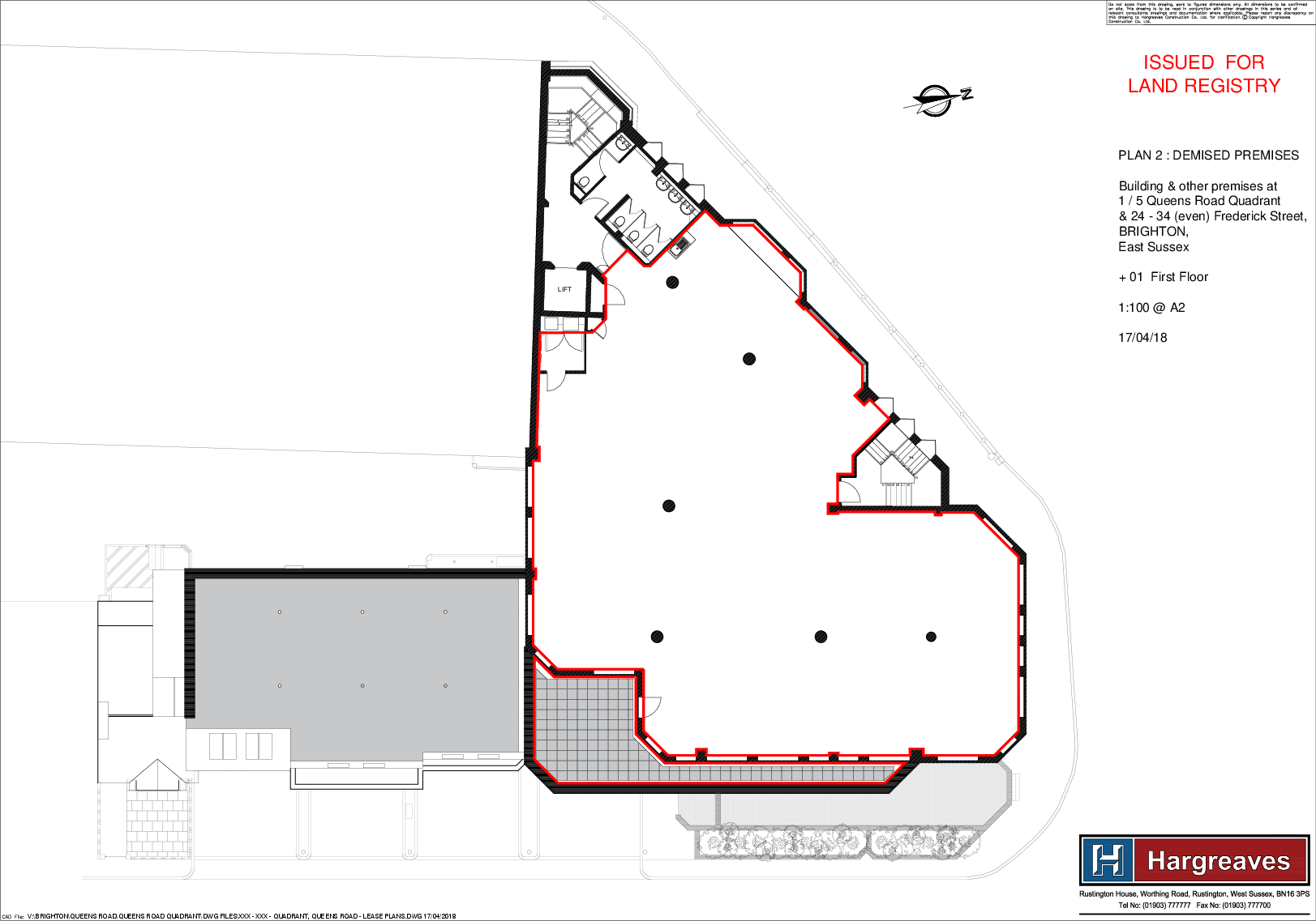 QRQ - Lease Plans - PLAN 2 - DEMISED PREMISES - First Floor +01.pdf