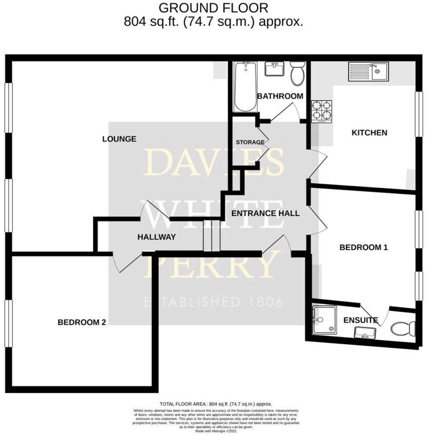 St Mary Street, Newport floorplan
