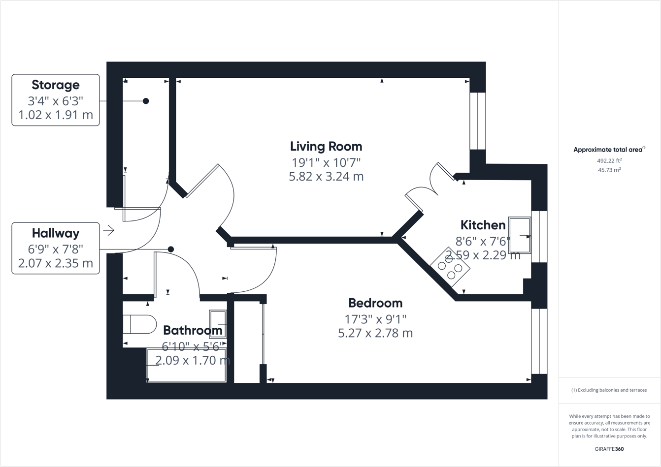 Paynes Park, Hitchin, SG5 floorplan