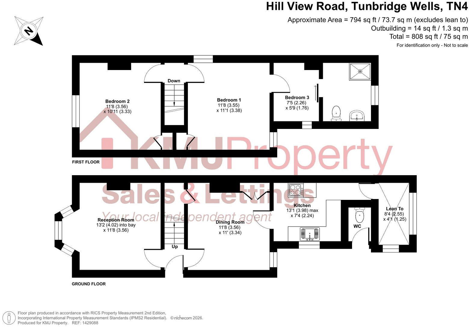 Hill View Road, Tunbridge Wells floorplan