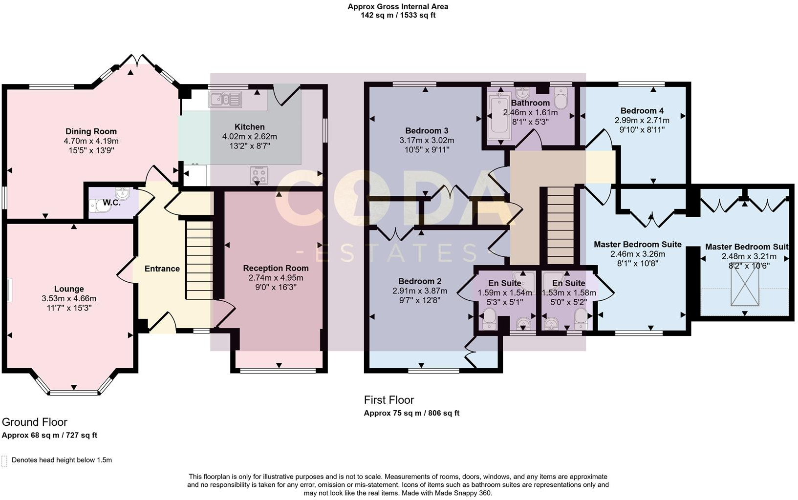 McCulloch Way,Stepps floorplan