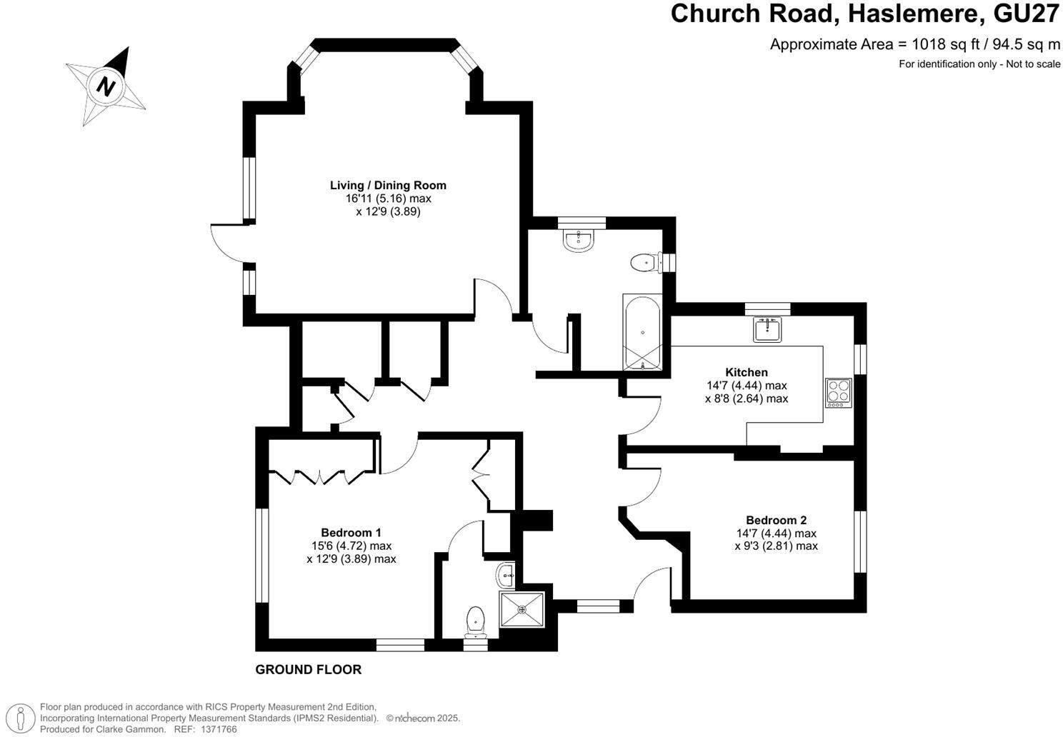 Church Road, Haslemere floorplan