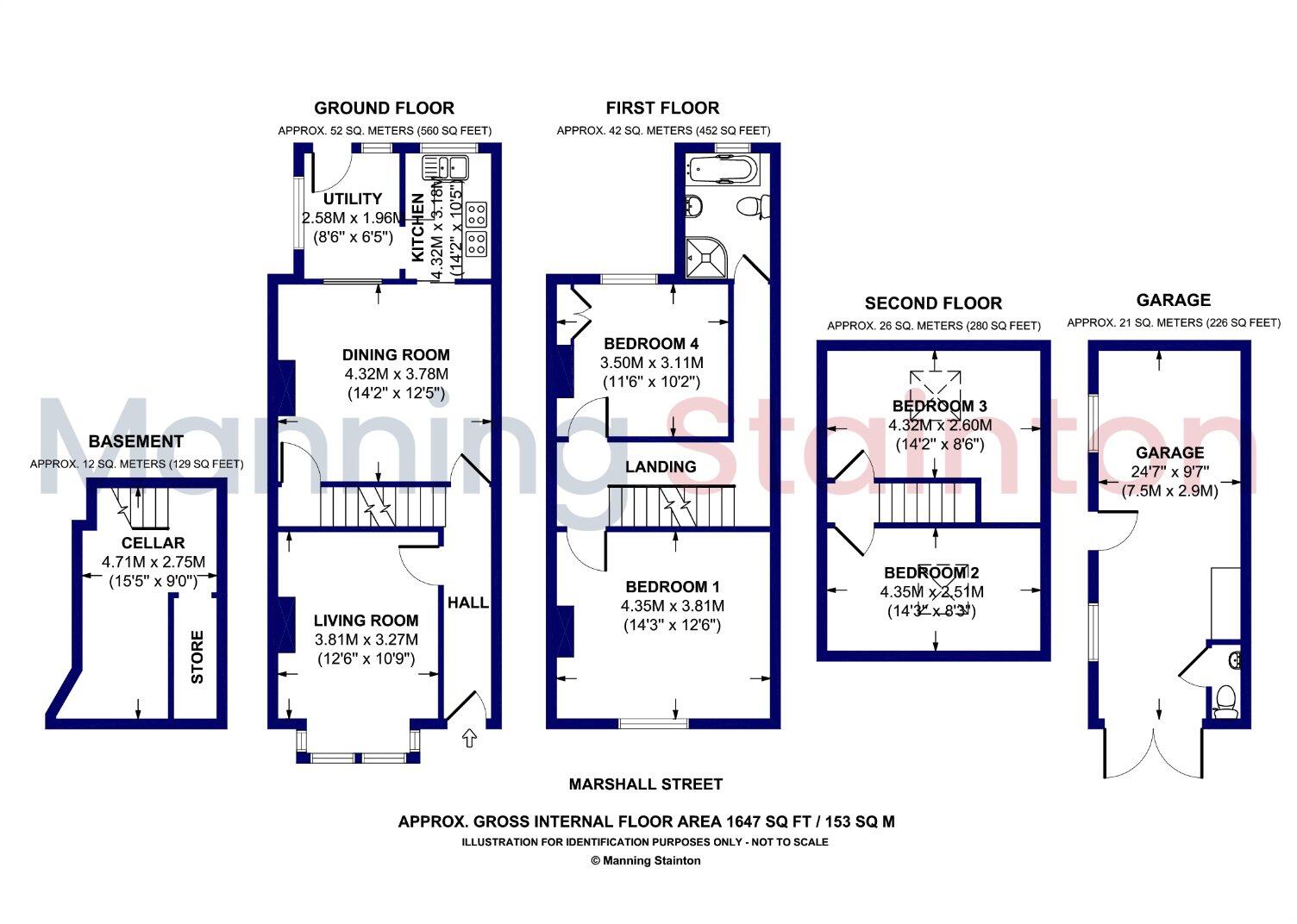 Marshall Street, Crossgates, Leeds, West Yorkshire floorplan
