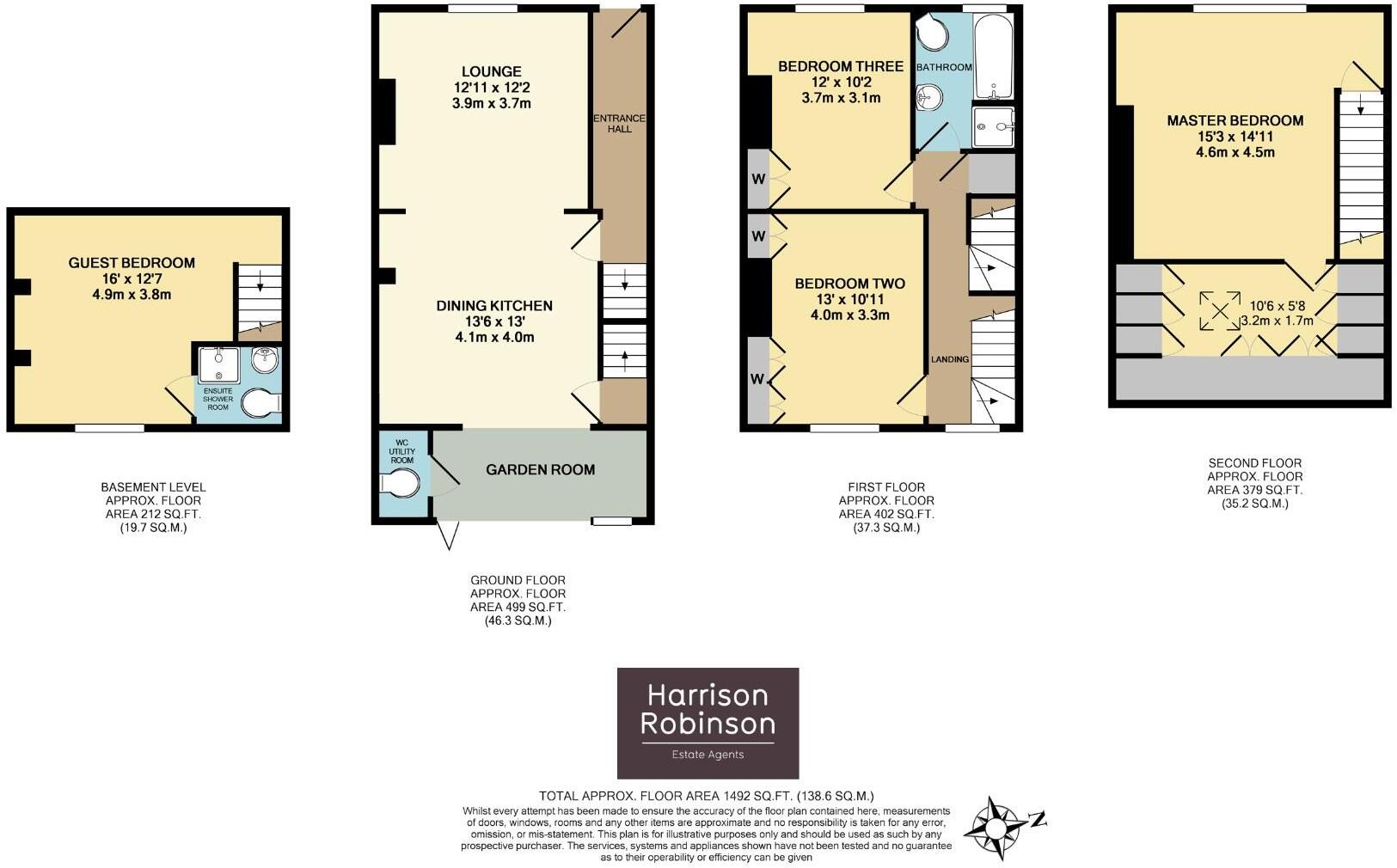 Nelson Road, Ilkley floorplan