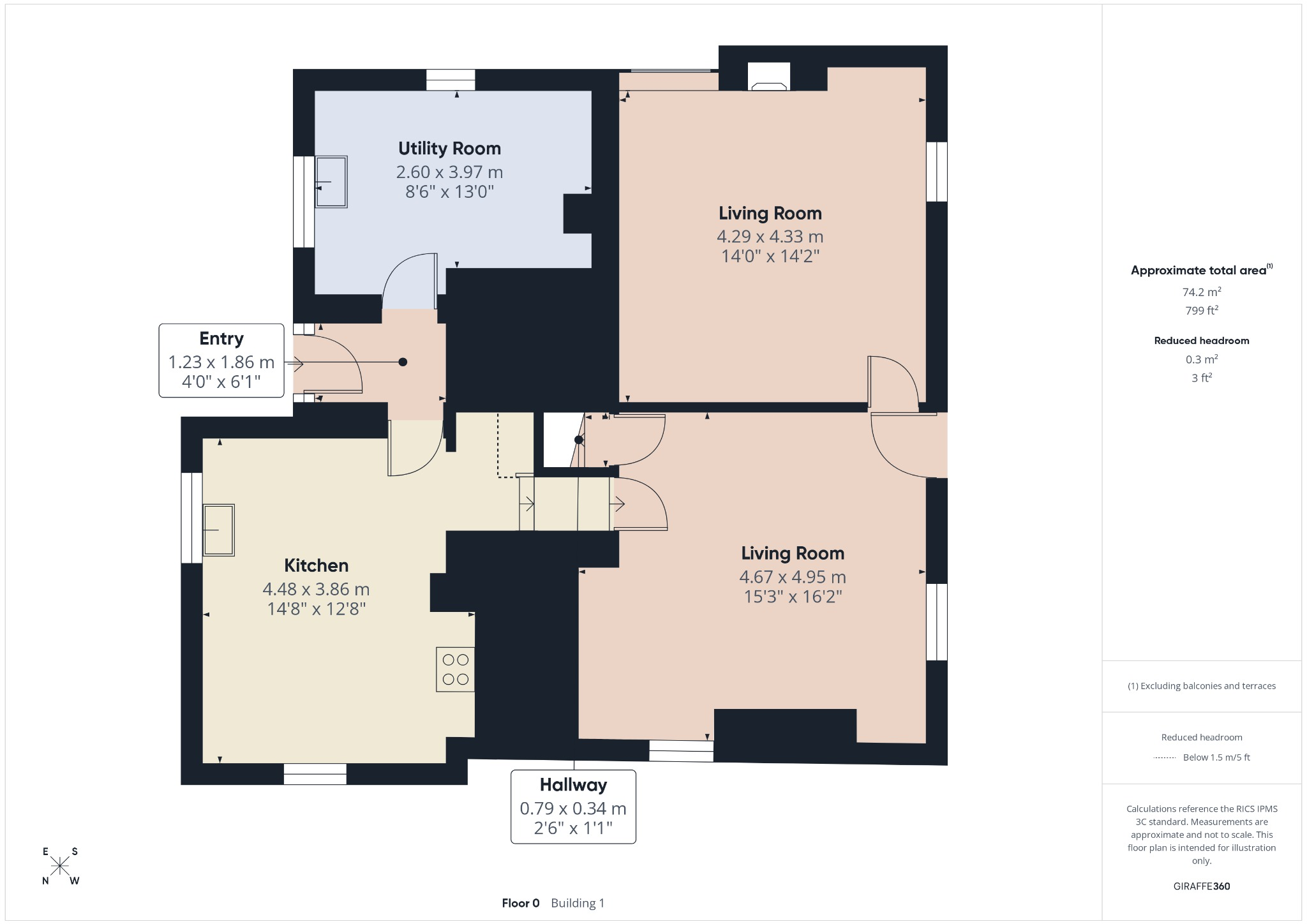 Connah's Quay Road, Northop, Mold, Flintshire, CH7 6BT floorplan