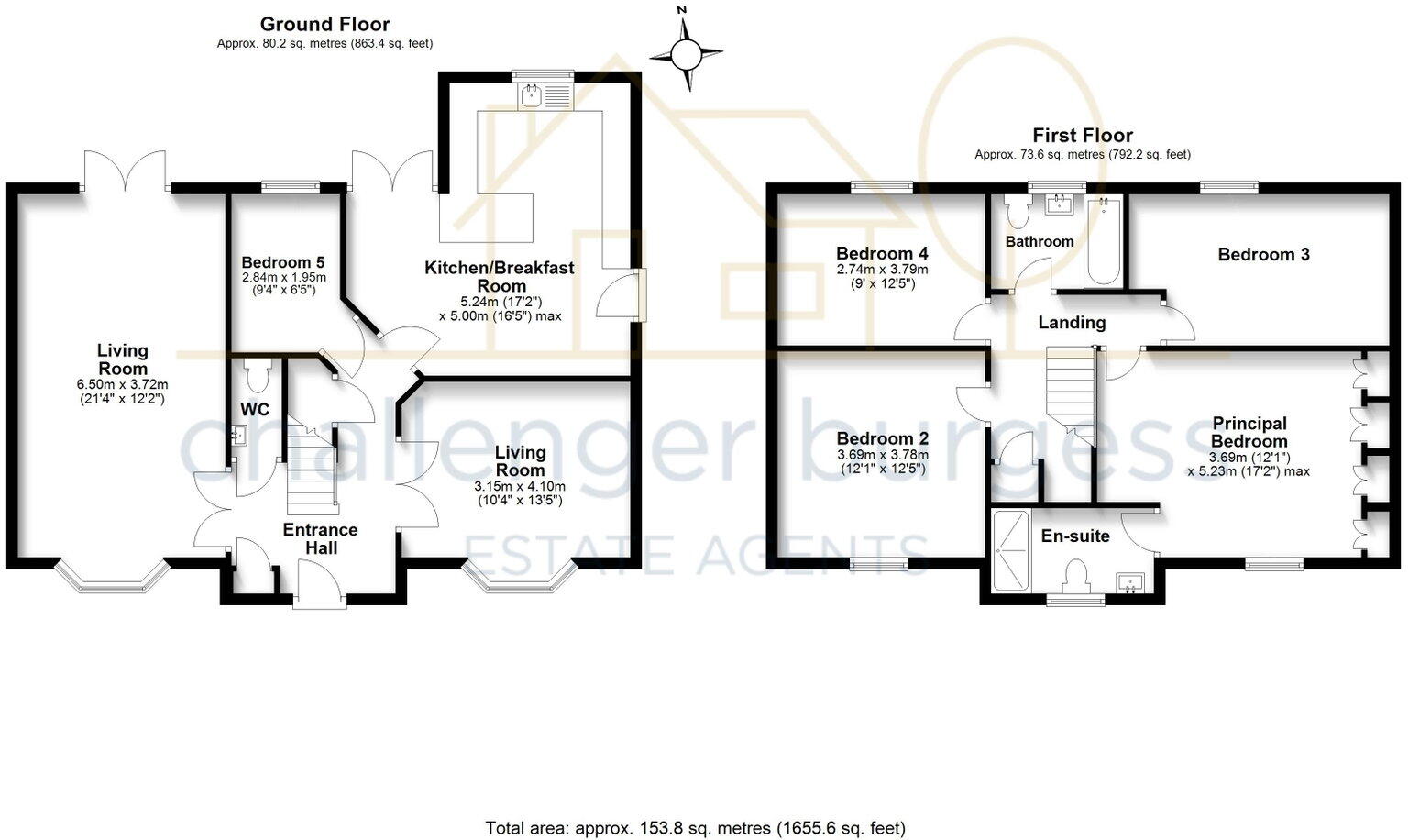 Marjoram Way, Portishead, Bristol, BS20 7JR floorplan
