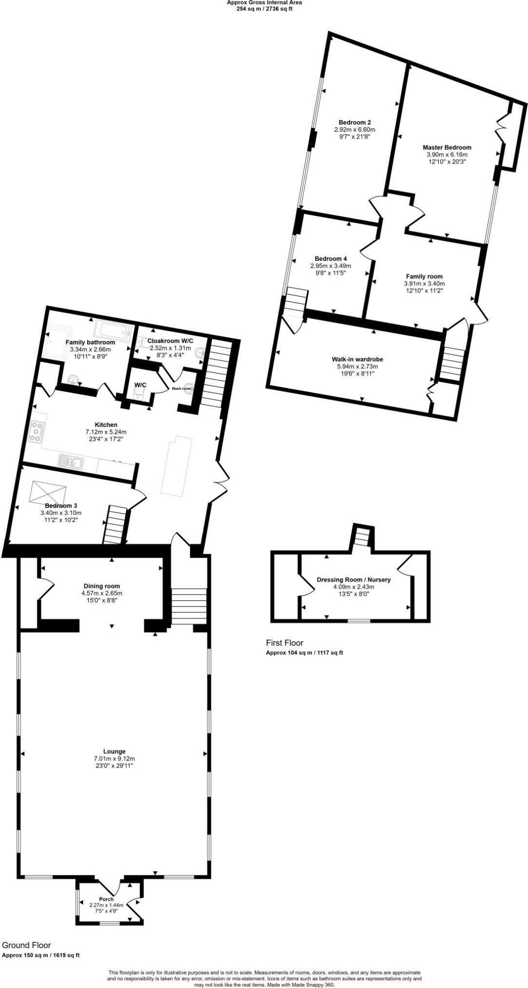 The Church, Fellside Road, Whickham, Newcastle Upon Tyne floorplan