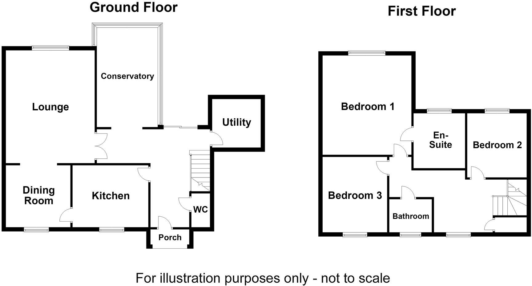 Chantry Close, Great Billing, Northampton floorplan