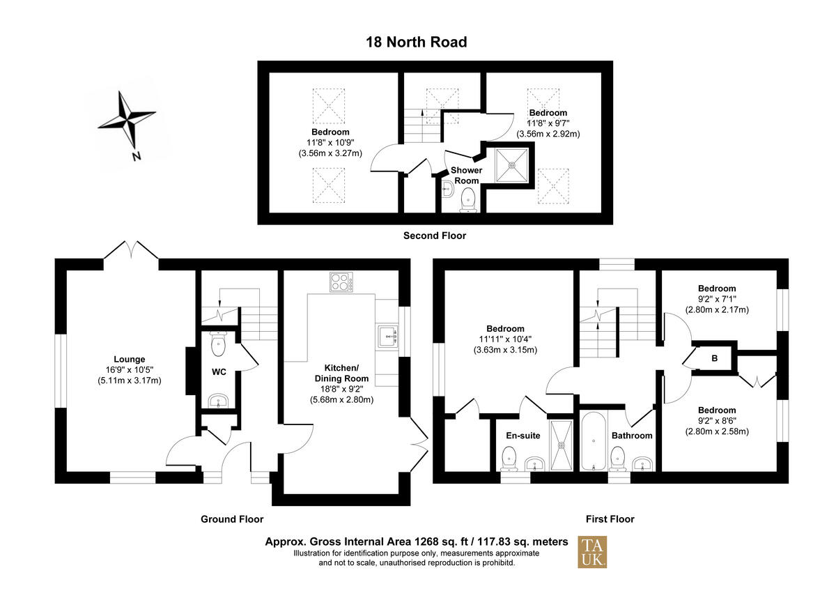 North Road, Bristol, BS36 floorplan