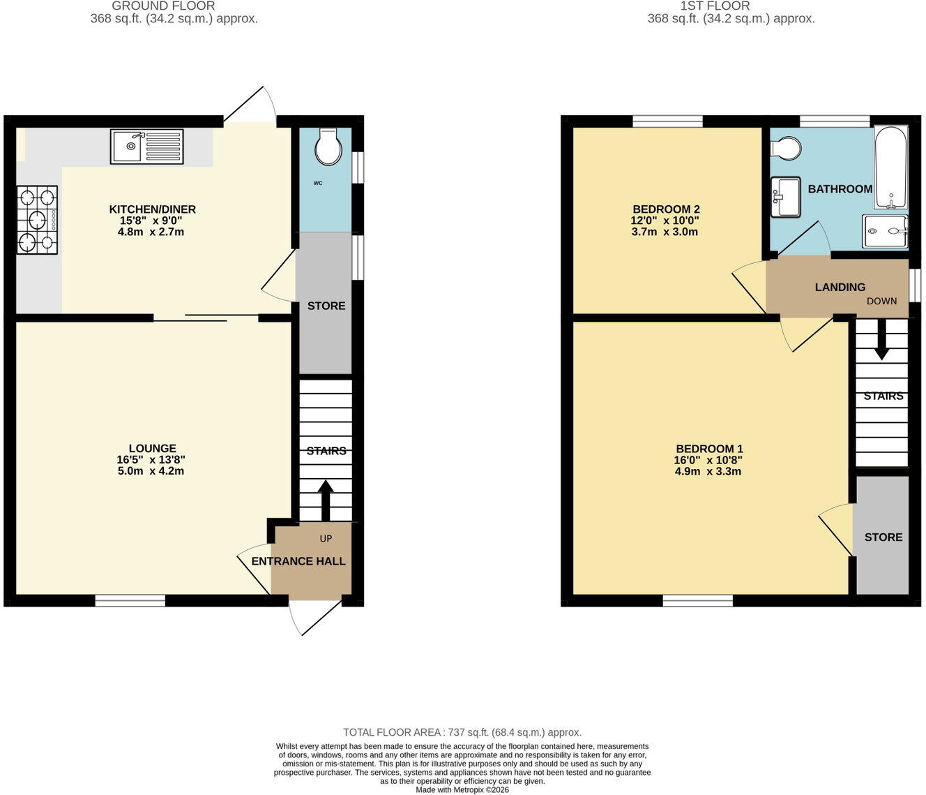 South View Road, Whitehaven, CA28 6ED floorplan