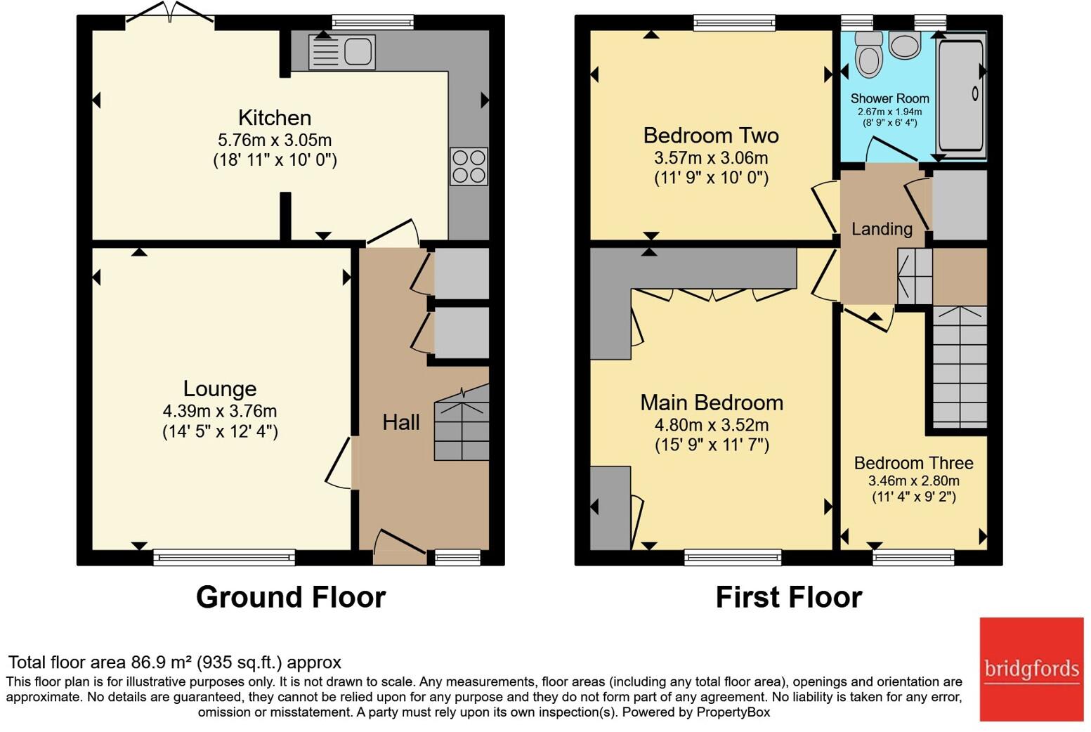 Wasdale Road, Wakefield, West Yorkshire, WF2 floorplan