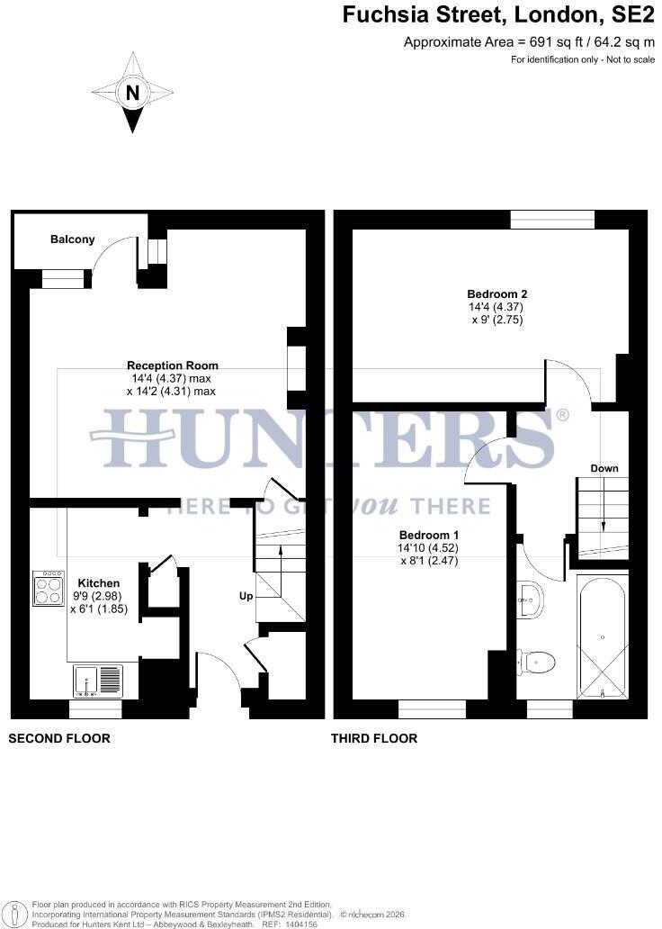 Fuchsia Street, London floorplan