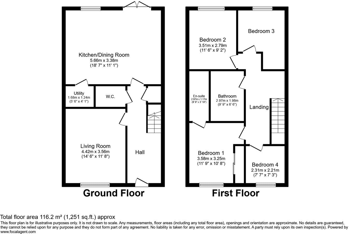 Lace Crescent, Tiverton, Devon, EX16 floorplan