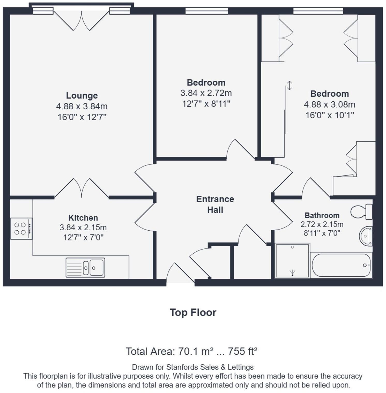 Duncombe Hill, Forest Hill, SE23 floorplan
