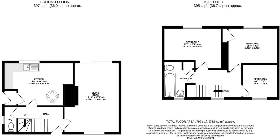 Briscoe Crescent, Whitehaven, CA28 floorplan