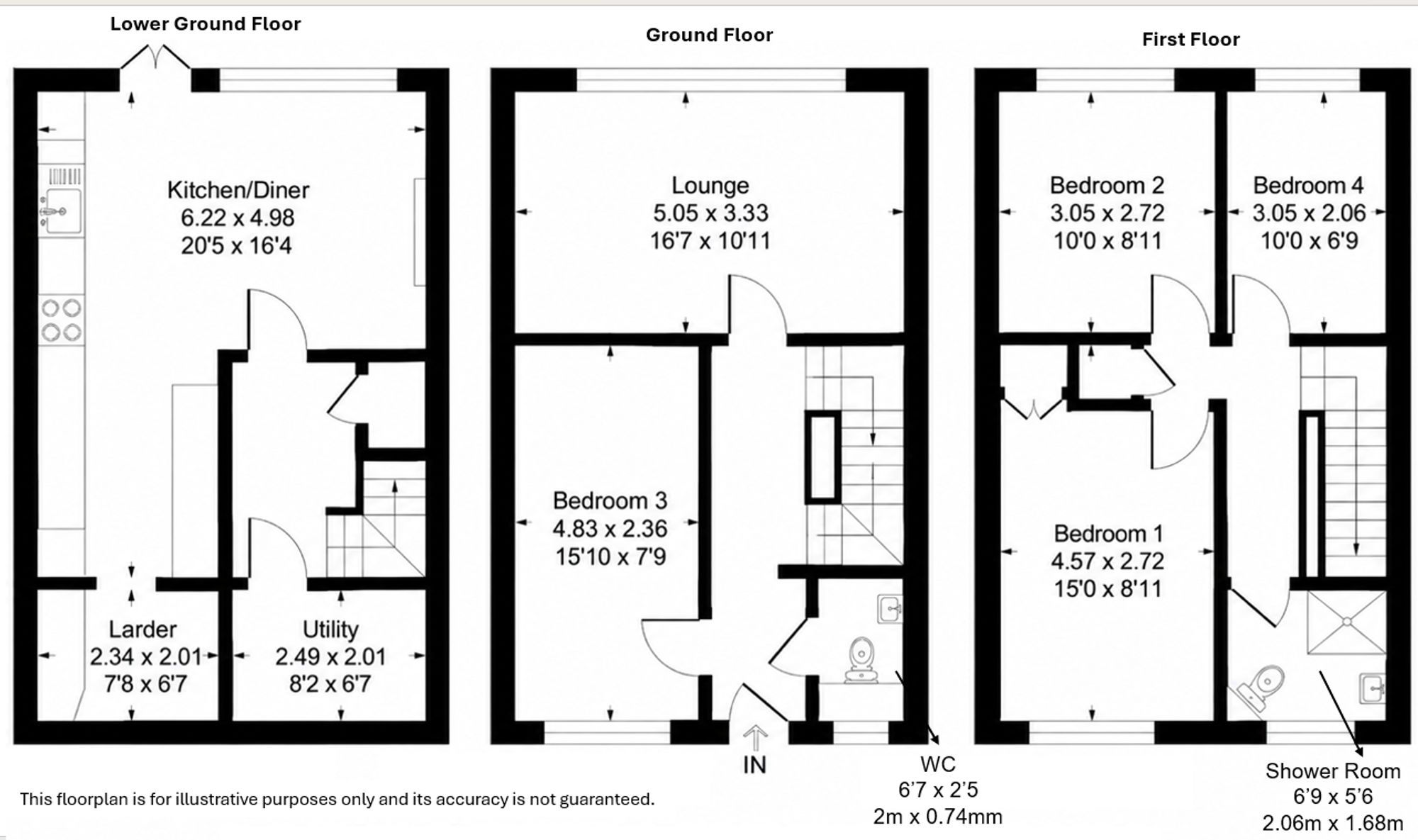 Fullwood Avenue, Newhaven, BN9 9SW floorplan