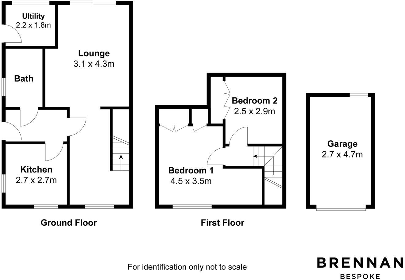 NN17 Rannoch Way, Corby floorplan