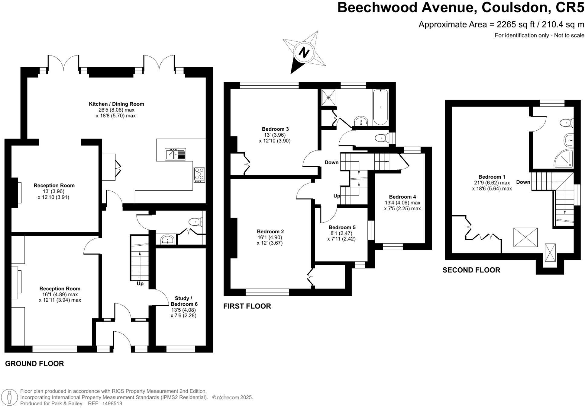 Beechwood Avenue, Coulsdon, CR5 floorplan