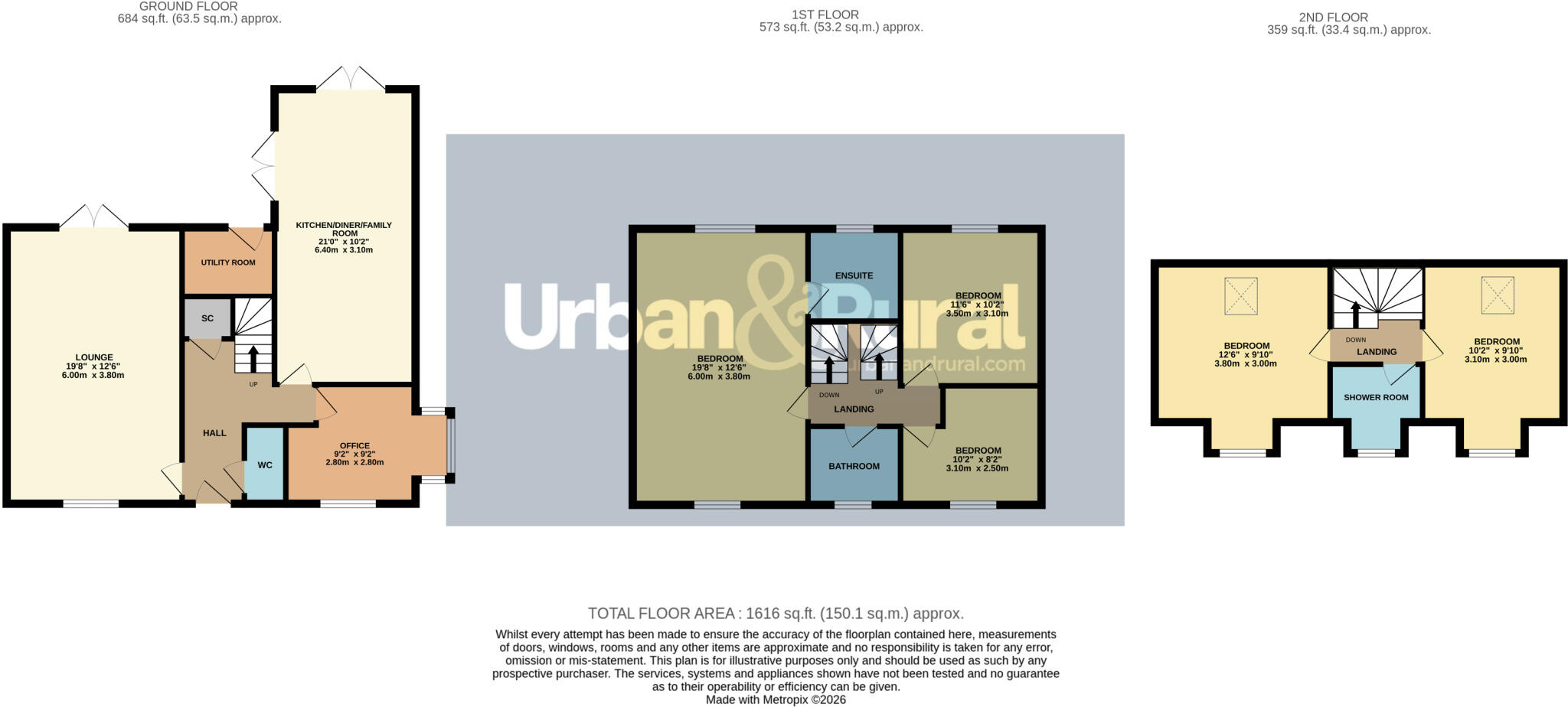 Falldor Way, Ampthill, Bedfordshire, MK45 floorplan