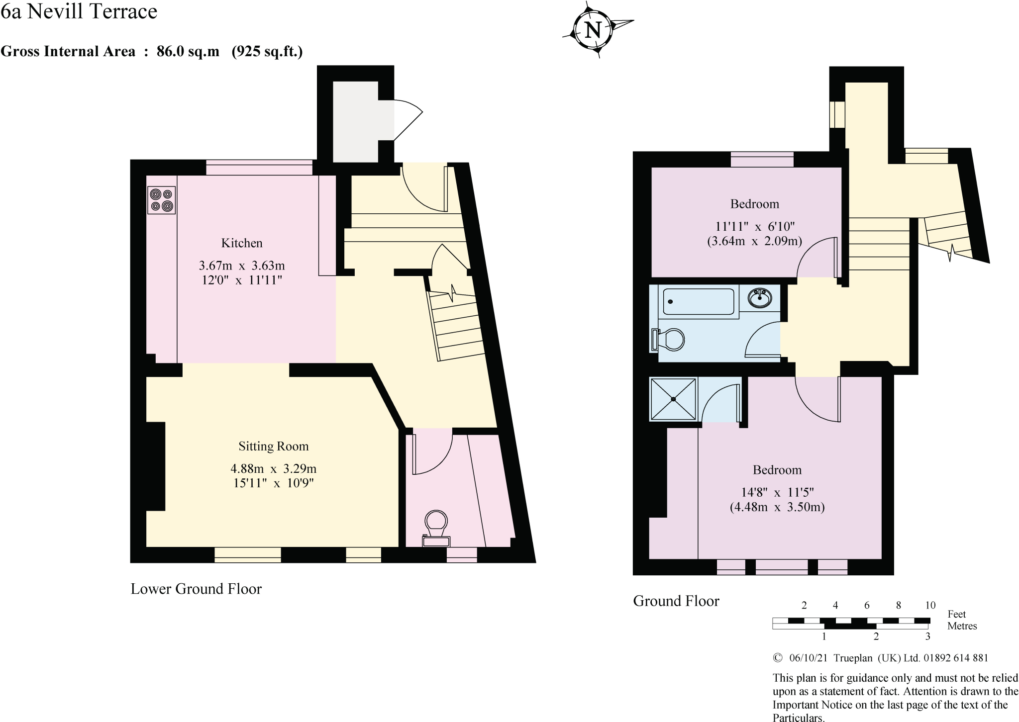 Nevill Terrace, Tunbridge Wells TN2 floorplan