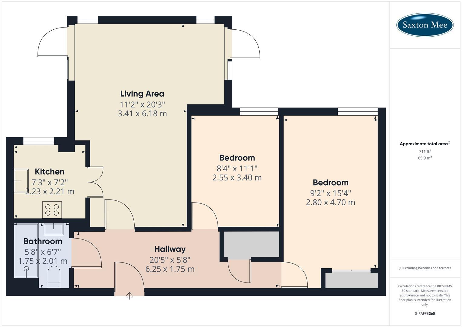 Bartin Close, Sheffield floorplan