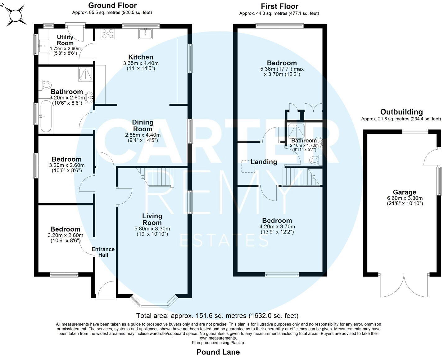 Pound Lane, Bowers Gifford, SS13 floorplan