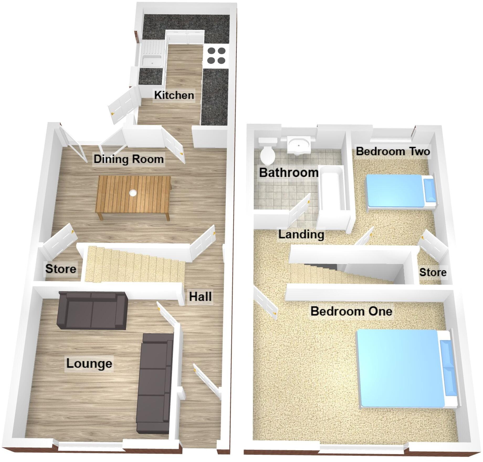 Beatrice Street, Swinton, M27 floorplan