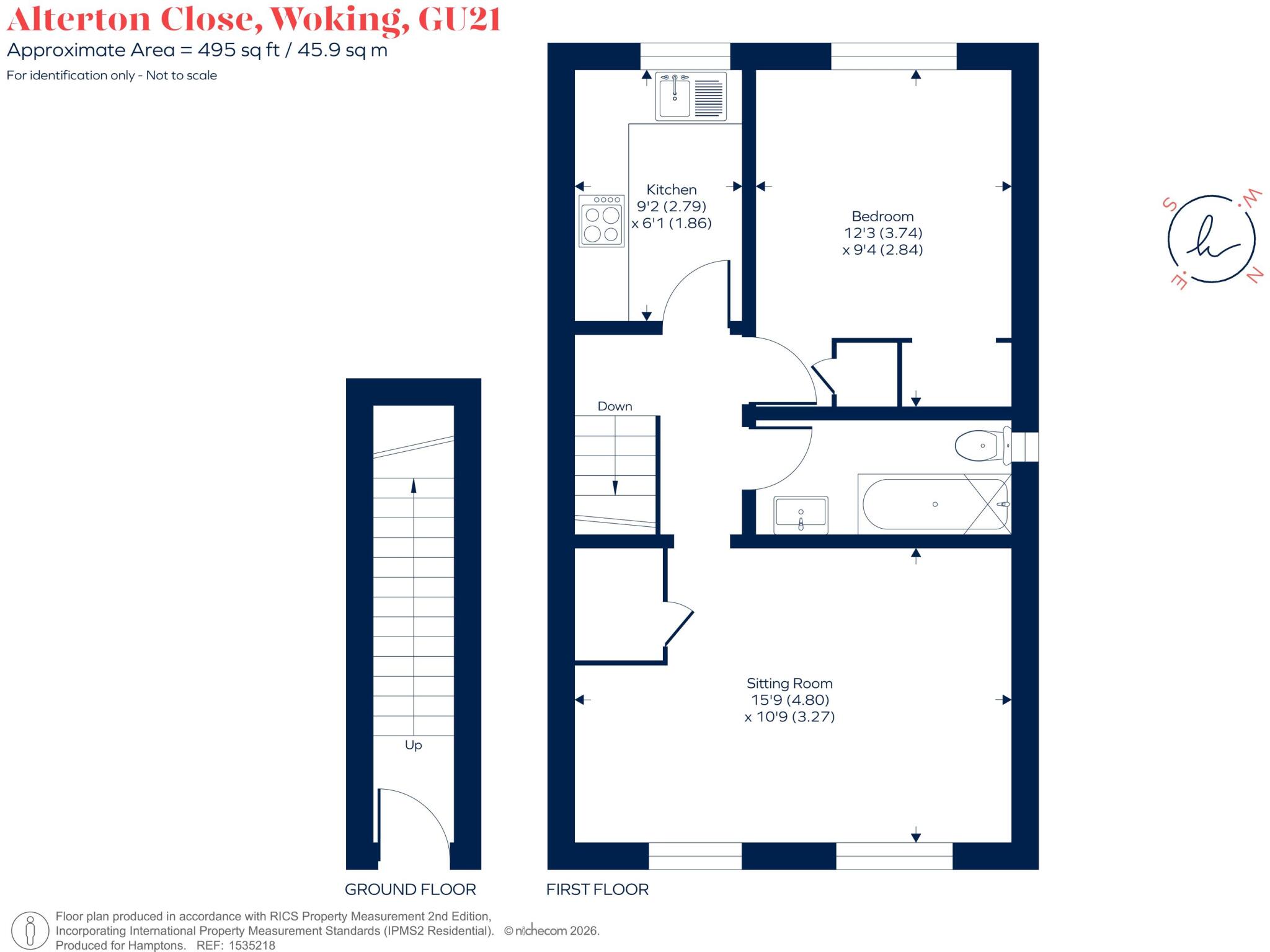 Alterton Close, Woking, GU21 floorplan