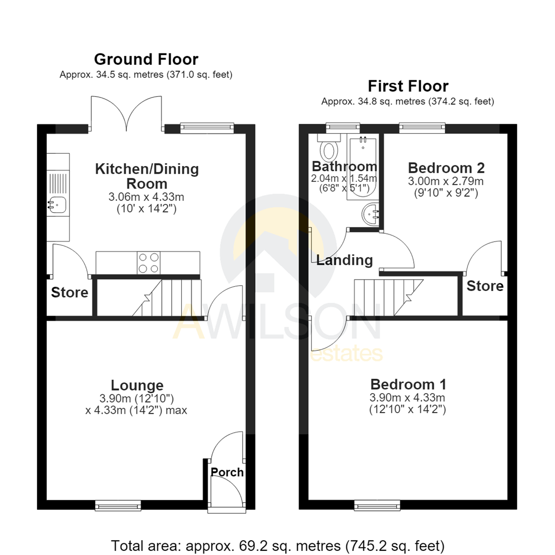 Rowan Street, Gee Cross, Hyde floorplan