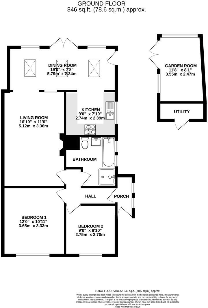 Laynes Road, Hucclecote, Gloucester floorplan