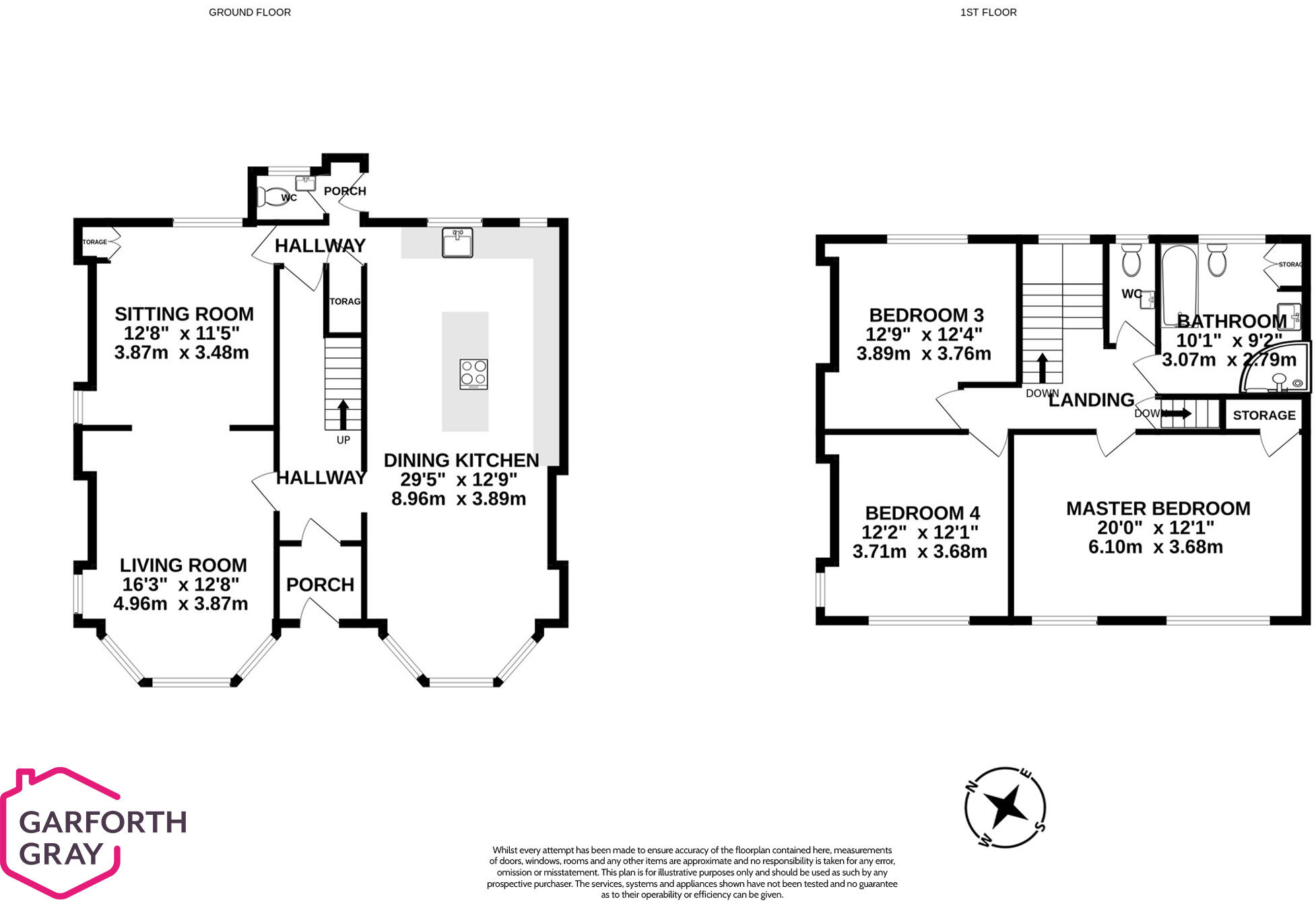 The Hollies, 54 Selborne Drive, Douglas floorplan