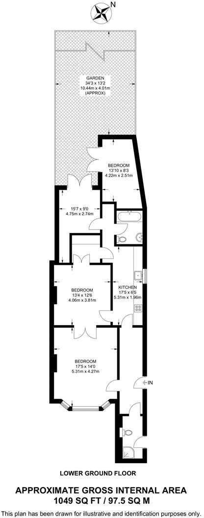 Barclay Road, London, SW6 floorplan