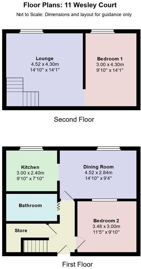 Wesley Court, Harrington, Workington floorplan