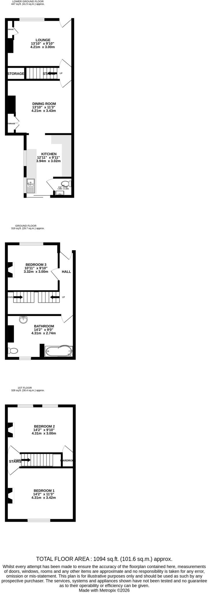 Milburn Road, Gillingham, ME7 floorplan