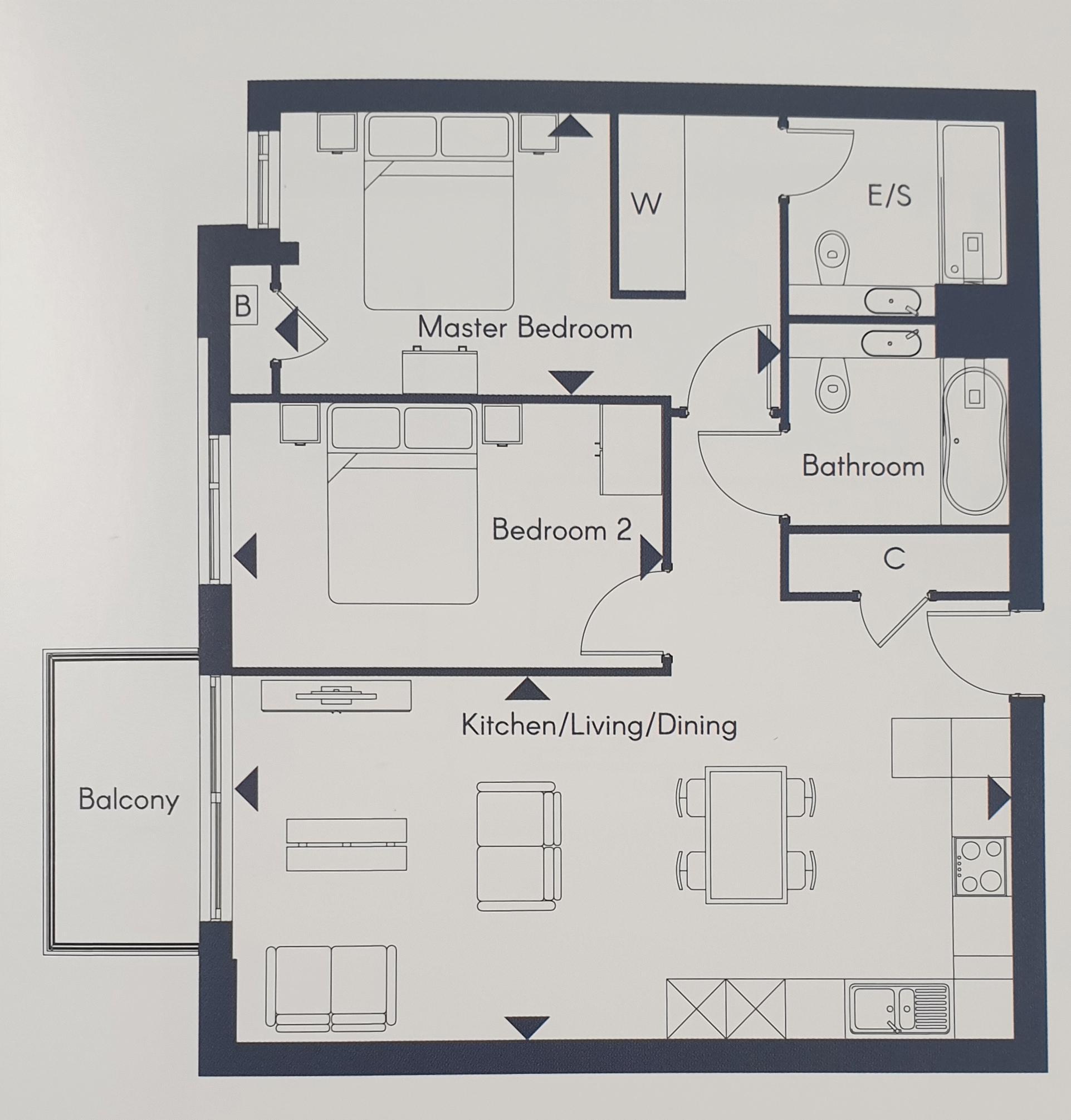 Kitson House, East Station Road, FLETTON QUAYS, Peterborough floorplan