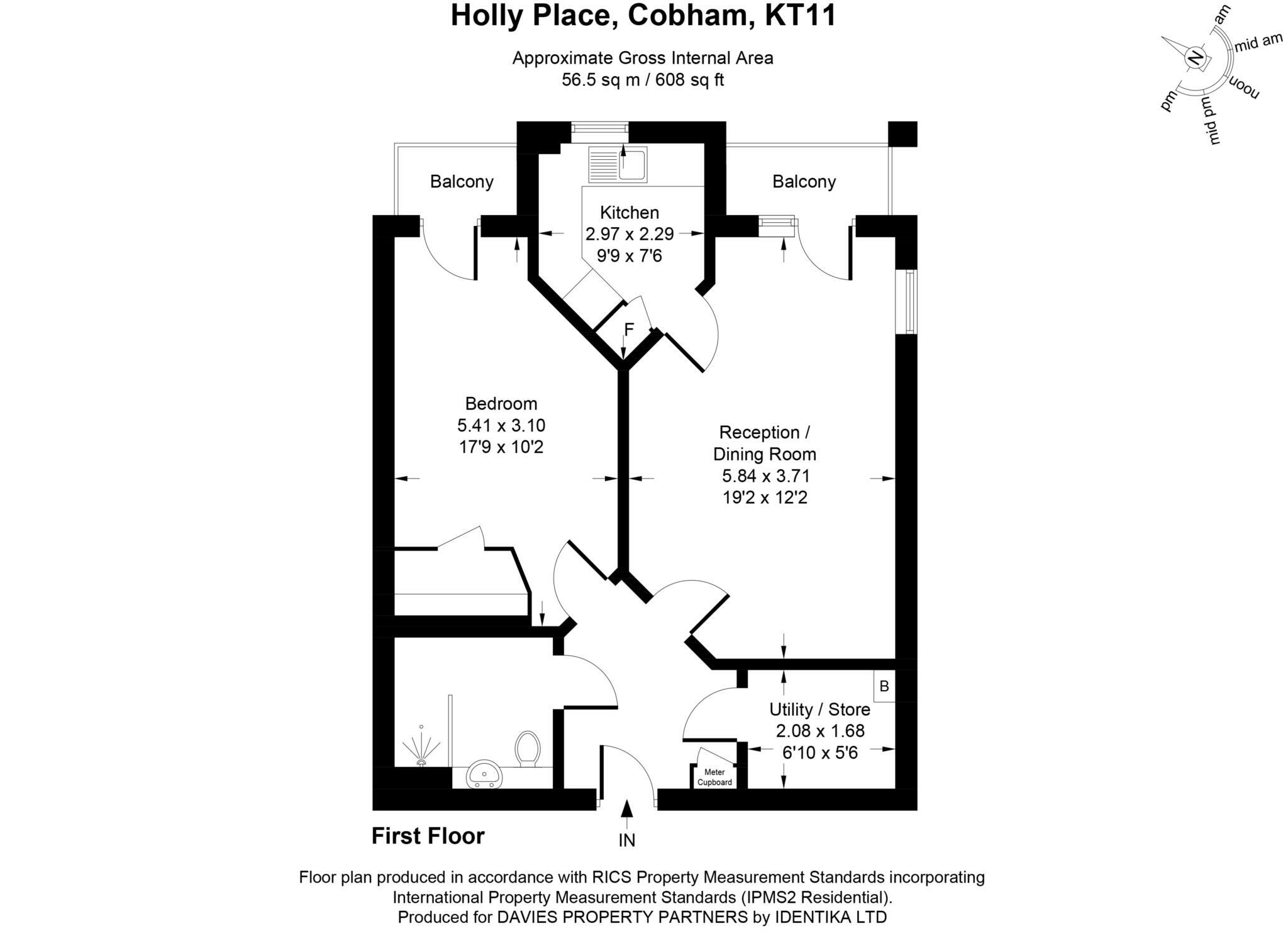 Holly Place, Cobham floorplan