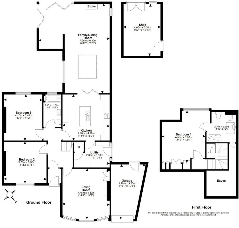 41 Nantwich Drive, Craigentinny, Edinburgh, EH7 6RA floorplan