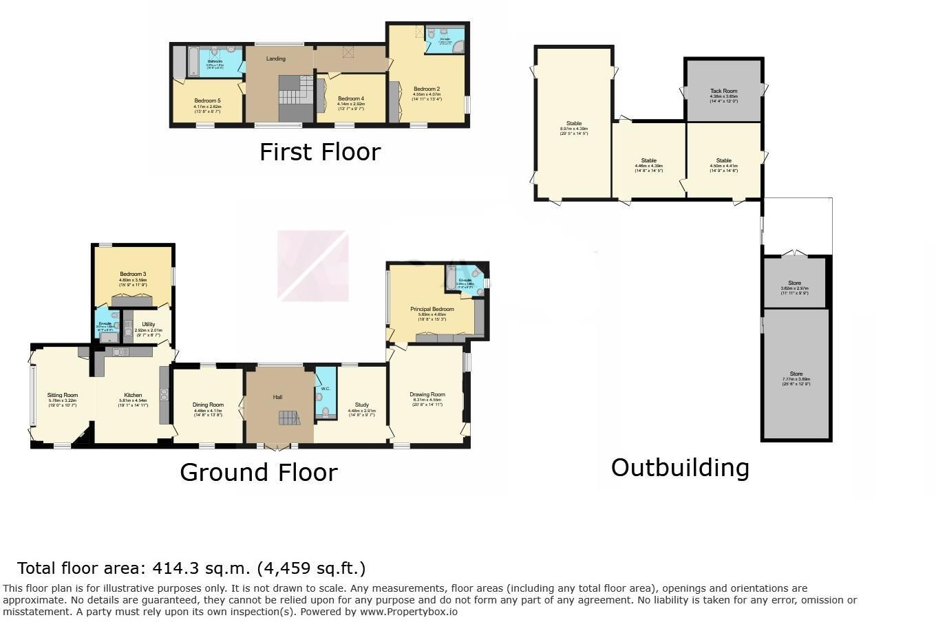 Maesbrook, Oswestry floorplan