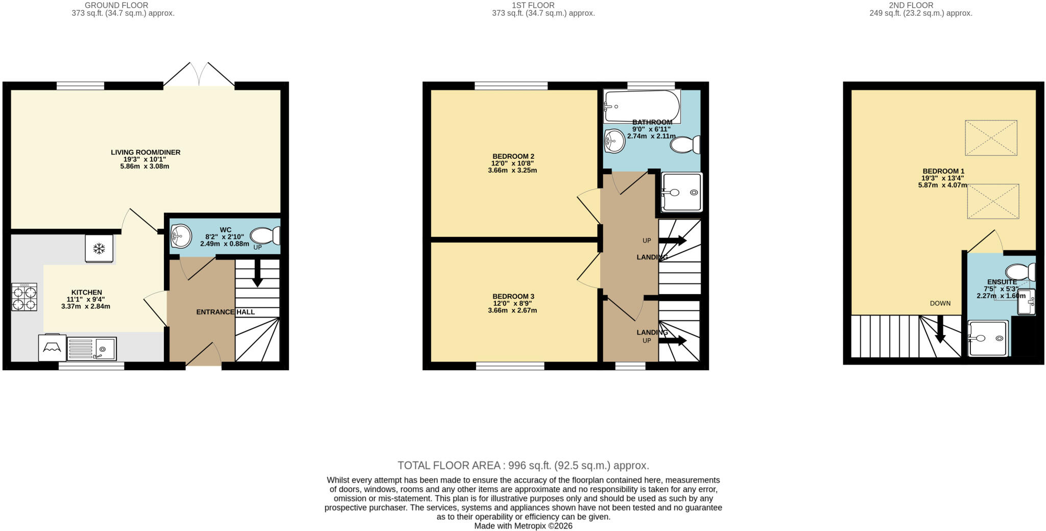 South Street, Braunton, Devon, EX33 floorplan