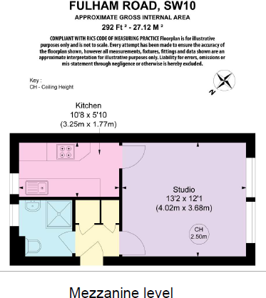 Fulham Road, London, SW10 floorplan