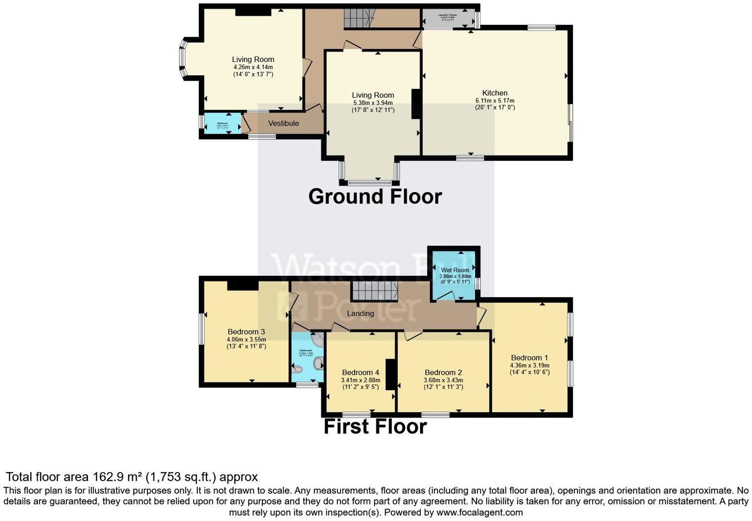The Avenue, Totalnd Bay, Isle of Wight, PO39 floorplan