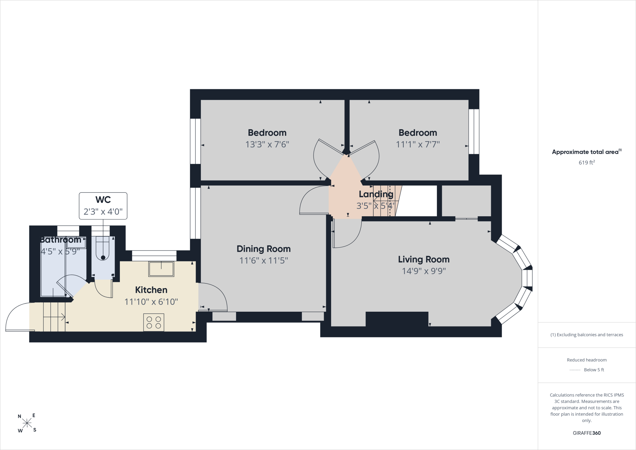 58 Howdene Road floorplan