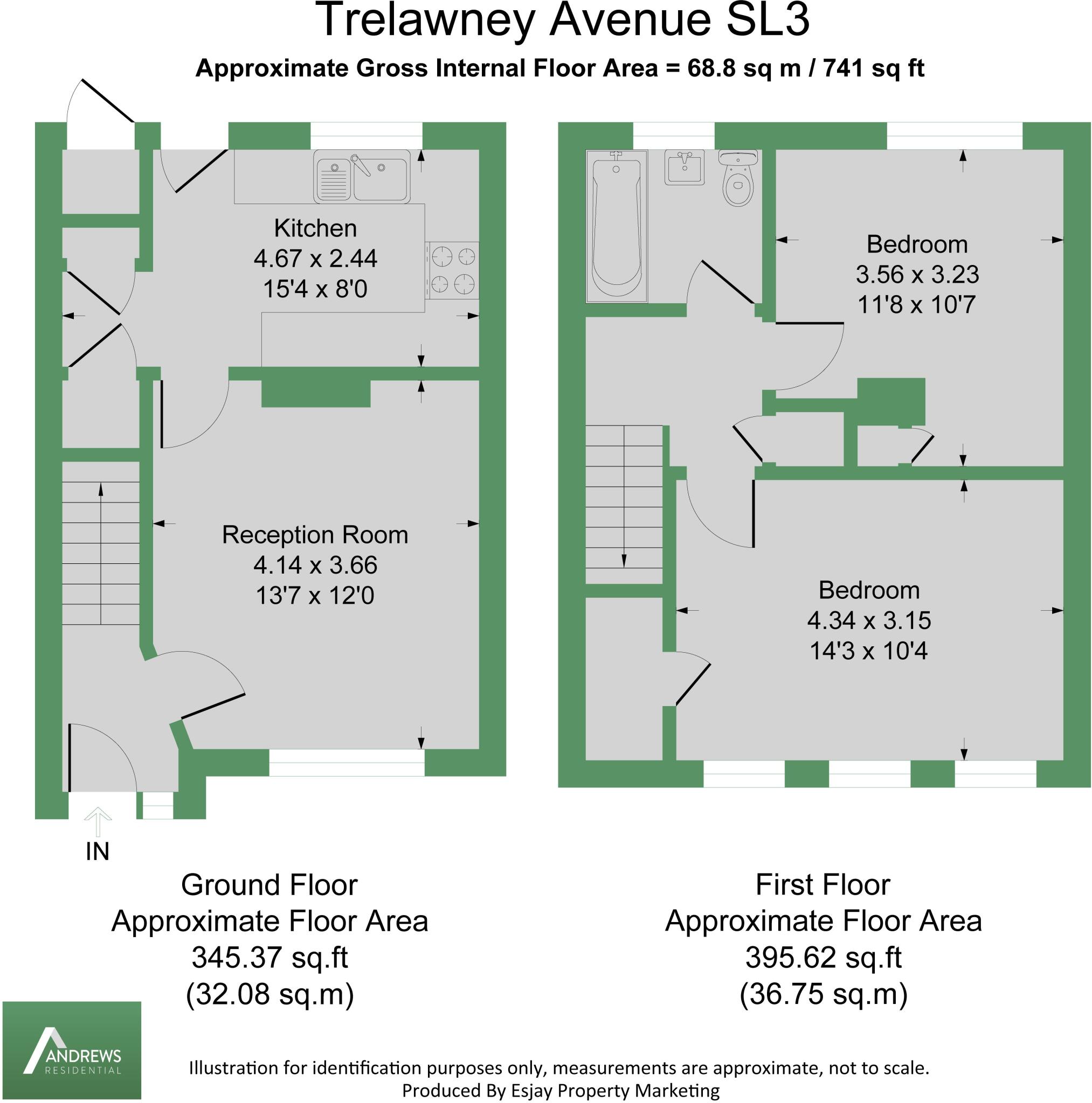 Trelawney Avenue floorplan